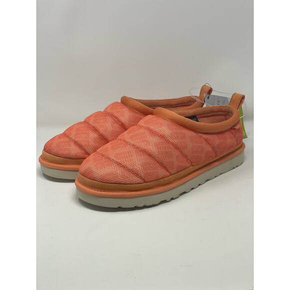 UGG Tasman LTA Puff Signature Orange Slippers 1149510 Insulated Size 11 - Picture 3 of 12